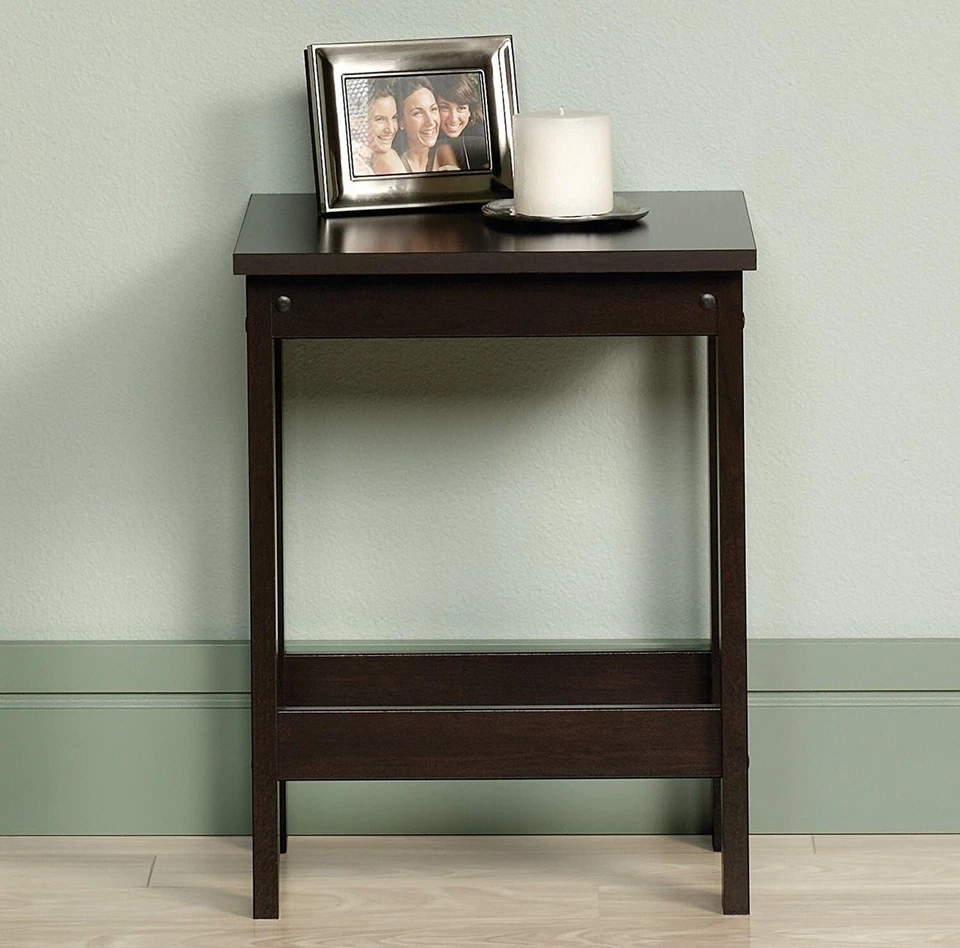 Sauder Beginnings End Table Cinnamon Cherry Finish Side Tables - Image 1 of 4