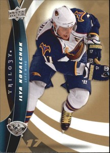 2009-10 Upper Deck Trilogy Atlanta Thrashers Hockey Card #27 Ilya Kovalchuk