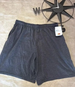 Men's Fruit of the Loom Size XL 360 Breathe Jersey Shorts NWT Blackheath - Picture 1 of 8