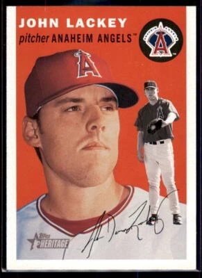 2003 Topps Heritage John Lackey #228 Anaheim Angels - Image 1 of 2