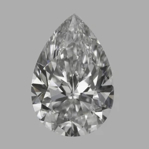 10 X 7 MM 2.00 Carat Near White Pear Tear Drop Cut Loose Moissanite for Ring - Picture 1 of 2
