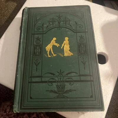 Antique 1882 HC Illustrated Book "The Works of Charles Lever Vol. 2 P.F Collier — 第 1/4 张图片
