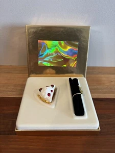 ESTEE LAUDER 2000 abbagliante ARGENTO DREAMY DESSERT COMPATTO Nuovo! - Foto 1 di 4