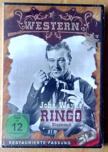 John Wayne - Ringo - Stagecoach - 3D - DVD neu & OVP - Bild 1 von 2