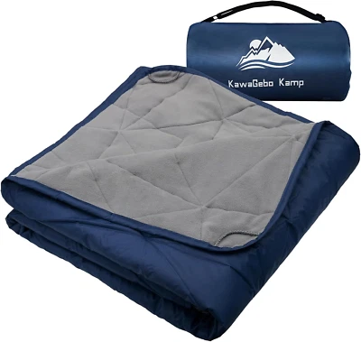 Outdoor Waterproof Blanket, Foldable Fleece Stadium Blanket for Outdoor Sports E - Image 1 of 4