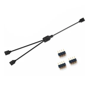 ARGB Extension Cable Adapter RGB Splitter Cable for Motherboard (12V 4Pin) - Afbeelding 1 van 8