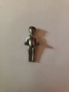 Muñeca Cracker Jack Frozen Charlotte 1936 premio metal juguete temprano - Imagen 1 de 2