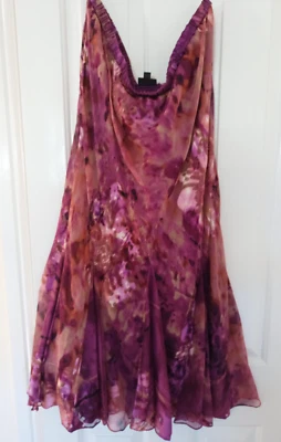 Ann Harvey Silk Skirt Mother of Bride Plus Size 22 New - Image 1 of 4