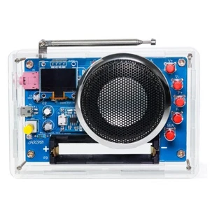 -077 FM-Radio-Bausatz, OLED-Display, , Wiederaufladbar, Schweißübungs7822 - Bild 1 von 10