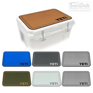 SeaDek Pad Top fits YETI 24 Roadie Cooler - Marine EVA Boat Mat - YETI Right - Picture 1 of 15