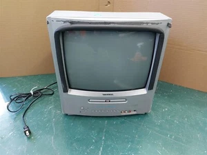 ⭐️⭐️⭐️⭐️⭐️ Toshiba MD13M1 13" Retro Gaming CRT Color TV / DVD Combo - Picture 1 of 8
