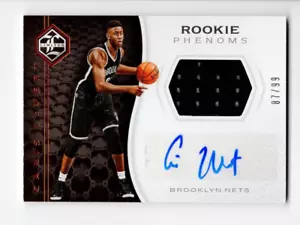 2016-17 Panini Limited Caris LeVert Bronze Rookie Phenoms Patch Auto 87/99 - Picture 1 of 2