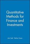 Quantitative Methods for Finance and Investments by Iftekhar Hasan (English) Pap