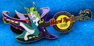 COPENHAGEN HALLOWEEN VAMP VIKING WARRIOR GIRL GITARRE 2004 Hard Rock Cafe PIN LE - Bild 1 von 1