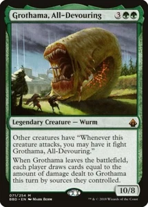 1x Unplayed / NM Grothama All-Devouring from Battlebond - Picture 1 of 1