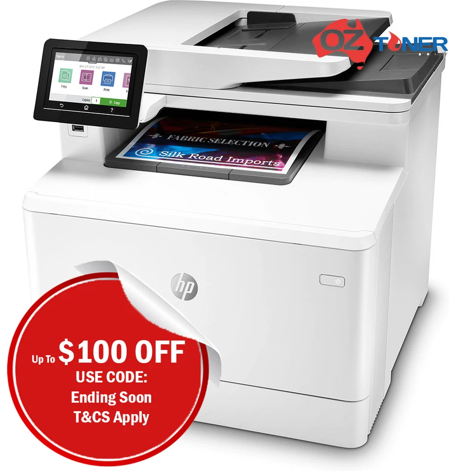 NEW HP Color LaserJet Pro M479fnw MFP Printer W1A78A Fax Wi-Fi (replace M477fnw) - image 1 of 1