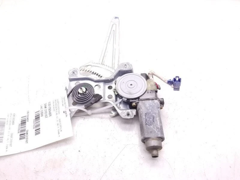 REGULADOR VENTANA ELÉCTRICO PUERTA PASAJERO TRASERO DERECHO TOYOTA COROLLA 98-02  Foto 1 de 4