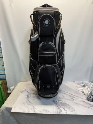 DATREK IDS GOLF BAG - 14 WAY DIVIDER - 10 POCKETS - COOLER POCKET - RAIN COVER - Image 1 of 4