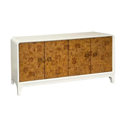 Hollingsworth Four-Door Sideboard - White - Contemporary - Image 1 of 3