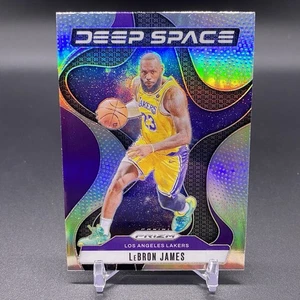 Silver Holo! 🚨2024-25 Panini Prizm Deep Space LeBron James Los Angeles Lakers 5 - Picture 1 of 2