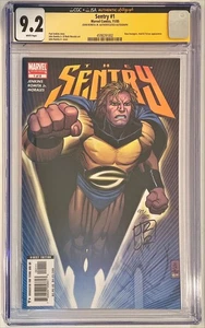2005 The Sentry #1 Variant John Romita Jr #'d 97/200 Signed Auto JSA CGC 9.2 - Picture 1 of 2