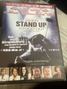 When Stand Up Stood Out (DVD, 2003) RA0922 - Picture 1 of 1