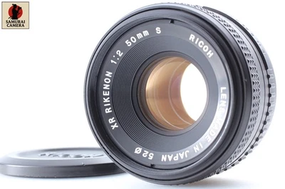 Japanese Summicron [Near MINT] Ricoh XR Rikenon 50mm f/2 S MF Lens K Mount JAPAN - Image 1 of 4