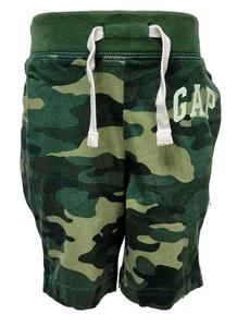 GAP Kinder Jungen schöne grüne Shorts 100 % Baumwolle elastischer Bund 5 Jahre - Bild 1 von 2