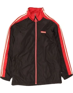 Chaqueta de chándal para hombre ADIDAS UK 40/42 mediana negra bloque de color KH05 - Imagen 1 de 3