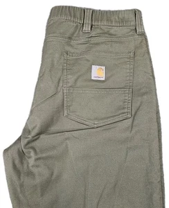 Carhartt Force Pants Mens 38x32 Fleece Lined Workwear Outdoor Hunting BN6409 - Picture 1 of 6