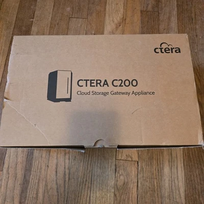 Ctera C200 Cloud Storage Gateway Appliance Complete with 2 1TB Drives - Image 1 of 4