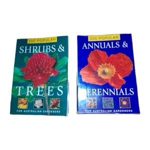 500 Popular Shrubs & Trees, Annuals & Perennials For Australian Gardeners PB  - Foto 1 di 12