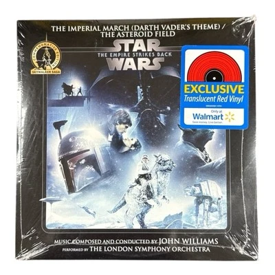 New In Hand Star Wars ESB Imperial March Exclusive 7" Red Vinyl  Foto 1 de 3