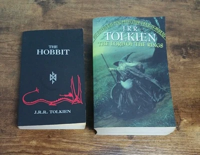 The Lord of the Rings Trilogy & The Hobbit JRR Tolkien 1995 Harper Collins. - Image 1 of 4
