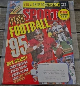 Rivista sportiva settembre 1995 Young Aikman Elway Cunningham NFL - Foto 1 di 2