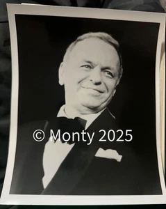 ORIGINAL KODAK 8x10 Foto Frank Sinatra @ Garden State Arts Center NJ, 29.06.79 - Bild 1 von 3