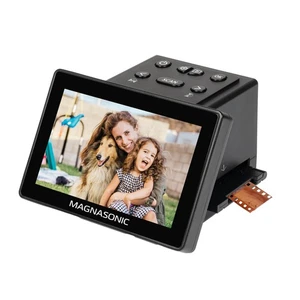 Magnasonic 25MP Film Scanner with 5" Display HDMI Converts Films Slides into JPG - Picture 1 of 9