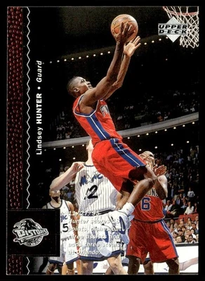 1996-97 Upper Deck Lindsey Hunter Detroit Pistons #35 - Image 1 of 2