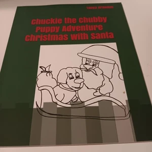 Chuckie the Chubby Puppy Adventure Christmas with Santa Book - Picture 1 of 7