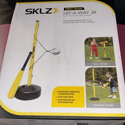 SKLZ Hit-A-Way Jr 2 en 1 Entrenador de Bateo Juvenil Foto 1 de 4