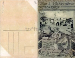 ANCONA PROVINCIA-POGGIO S.MARCELLO-SOCIETA' MUTUO SOCCORSO 1909-C49-32 - Picture 1 of 1