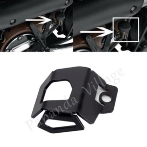 Black Aluminum Protective Cover Rear Brake Pump Oil Cup For Sportster S 21-22 - Picture 1 of 8