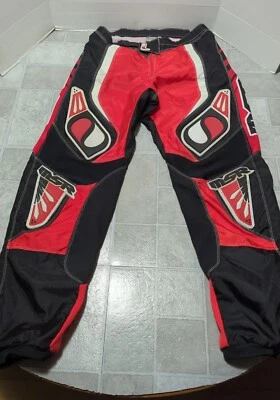 MSR Axxis 骑行裤男式 32 红色白色黑色 — 第 1/3 张图片