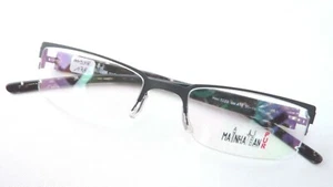 Gafas AVM para hombre solo borde superior ligeramente negro montura cuadrada nuevas talla S - Imagen 1 de 4