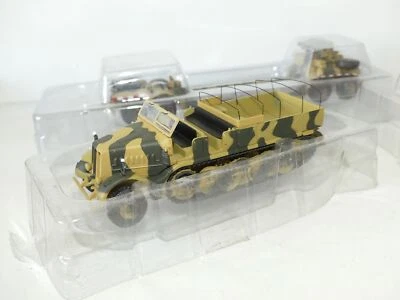 PORTE CHAR Kdo SdKfz. 9 FA MO 1943 + REMORQUE SdAh. 116 ALTAYA 1:72 - Photo 1/4
