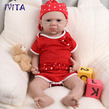 20” Full Body Silicone Newborn Girl Doll Lifelike Lovely Girl Popular IVITA