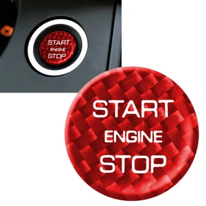Guarnizione Pulsante Stop Avviamento Motore Per Land Rover Discovery Sport 2016-2019 Auto Rossa - Foto 1 di 8