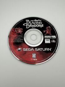 Blazing Dragons (Sega Saturn, 1996) Disc Only