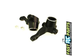 Hot Racing Black Aluminum Steering Knuckle CR01 TCR2101 - Picture 1 of 1