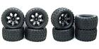 12mm Hub Wheel Rim and Tires 1:10 Off-Road RC Car Buggy Tyre with Foam... 